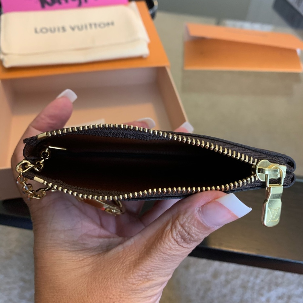 Monogram Key Pouch - Picture 3 of 7